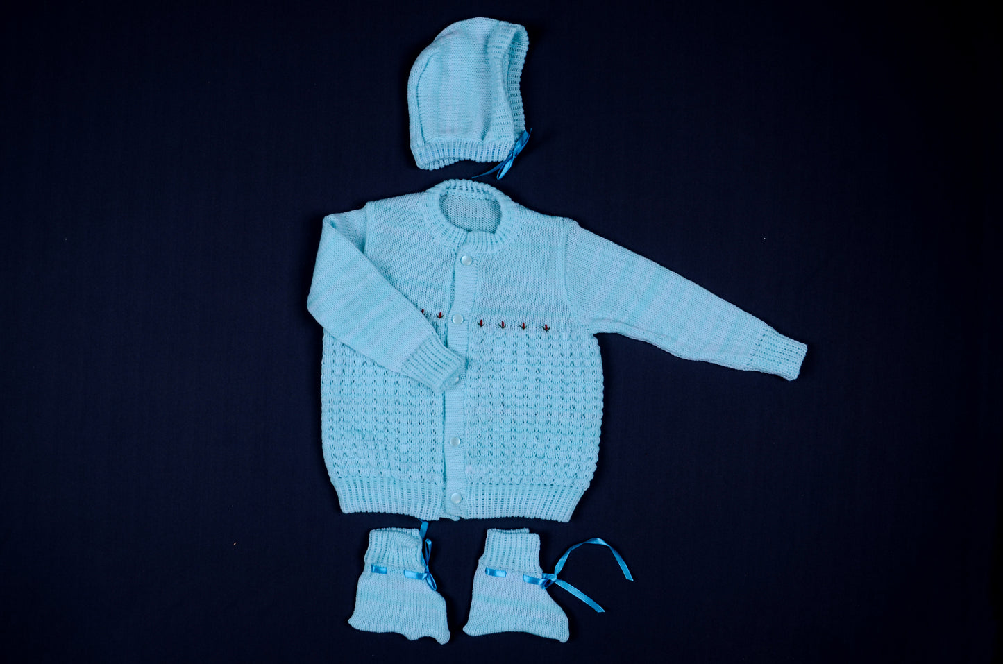 A Round Neck Baby Set