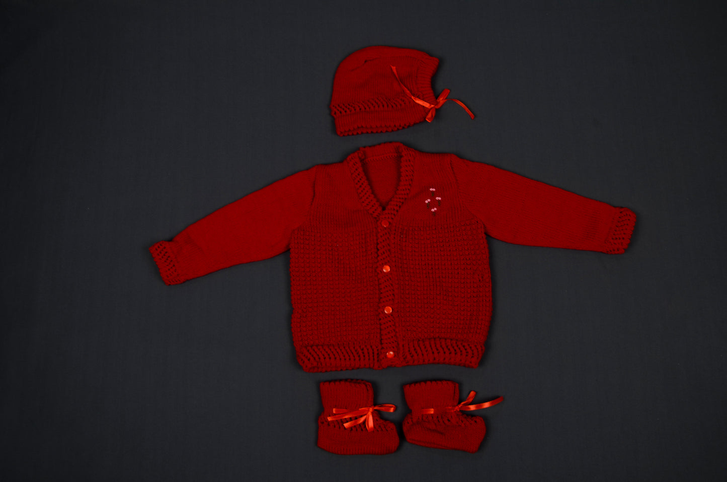 Baby Set V Neck Diamond