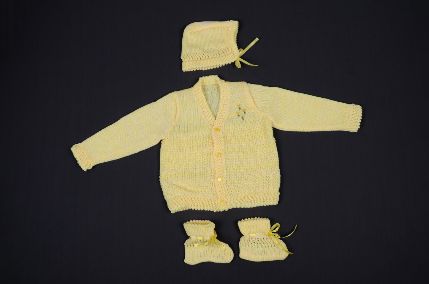 Baby Set V Neck Diamond