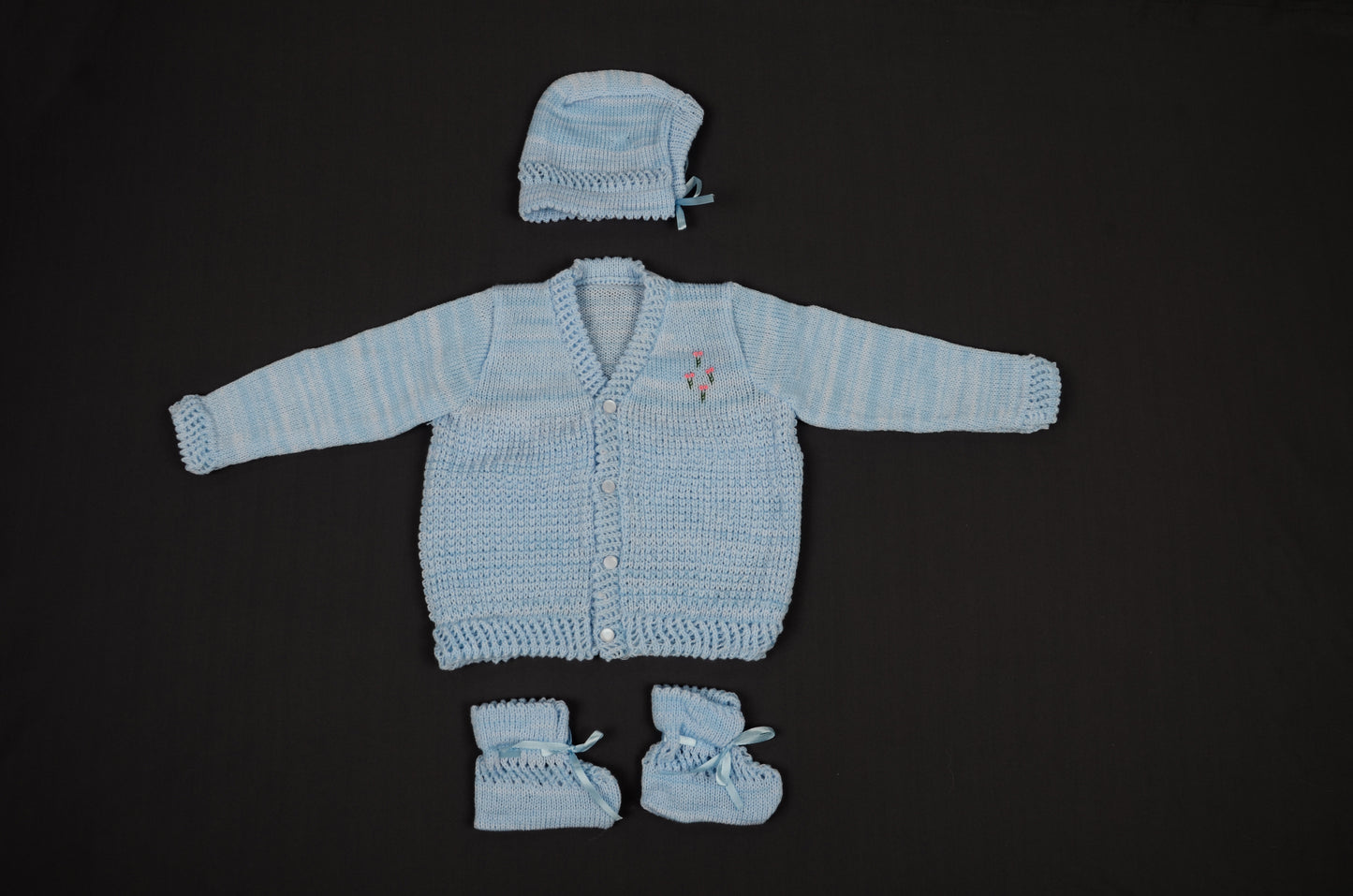 Baby Set V Neck Diamond