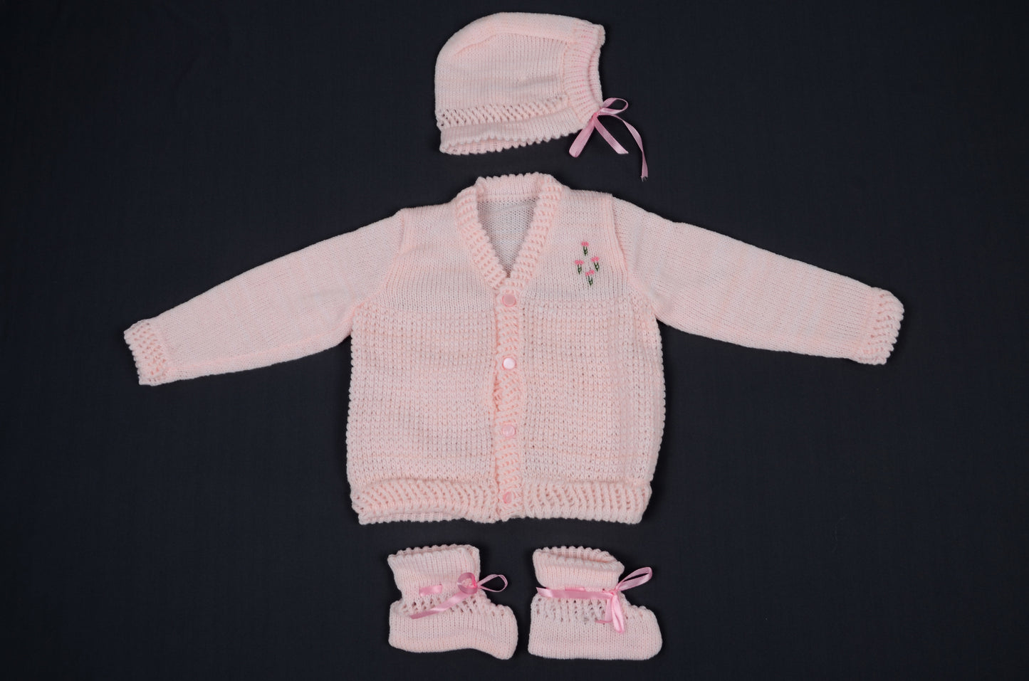 Baby Set V Neck Diamond