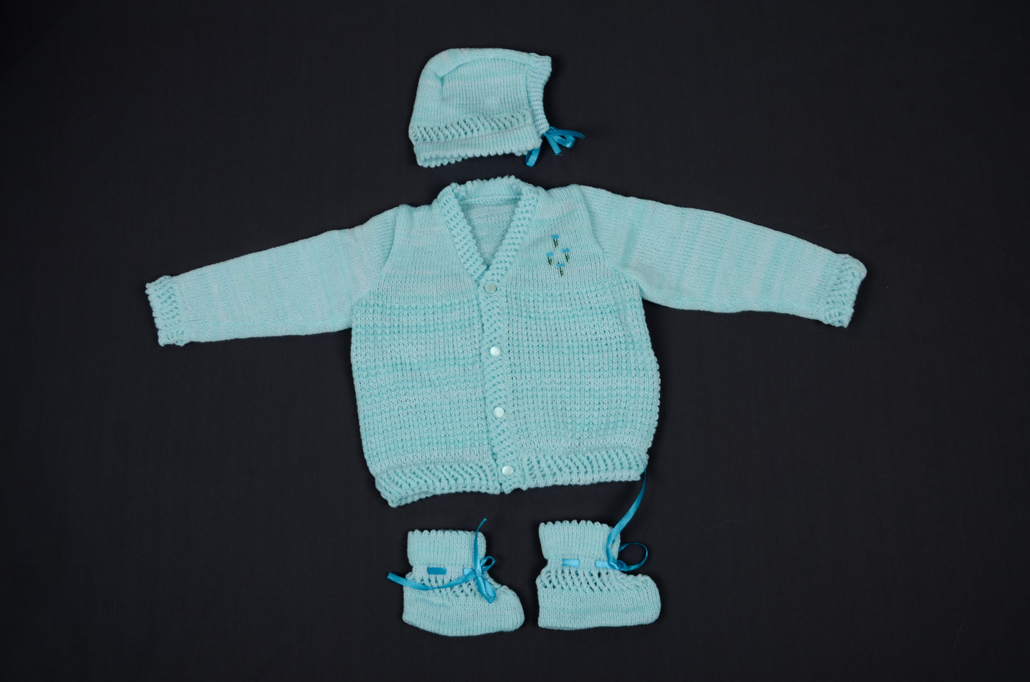 Baby Set V Neck Diamond