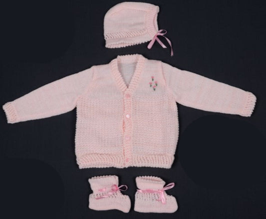 V Neck Baby Diamond Babyset